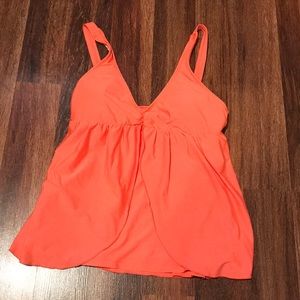 Antonio Melani orange swim tankini